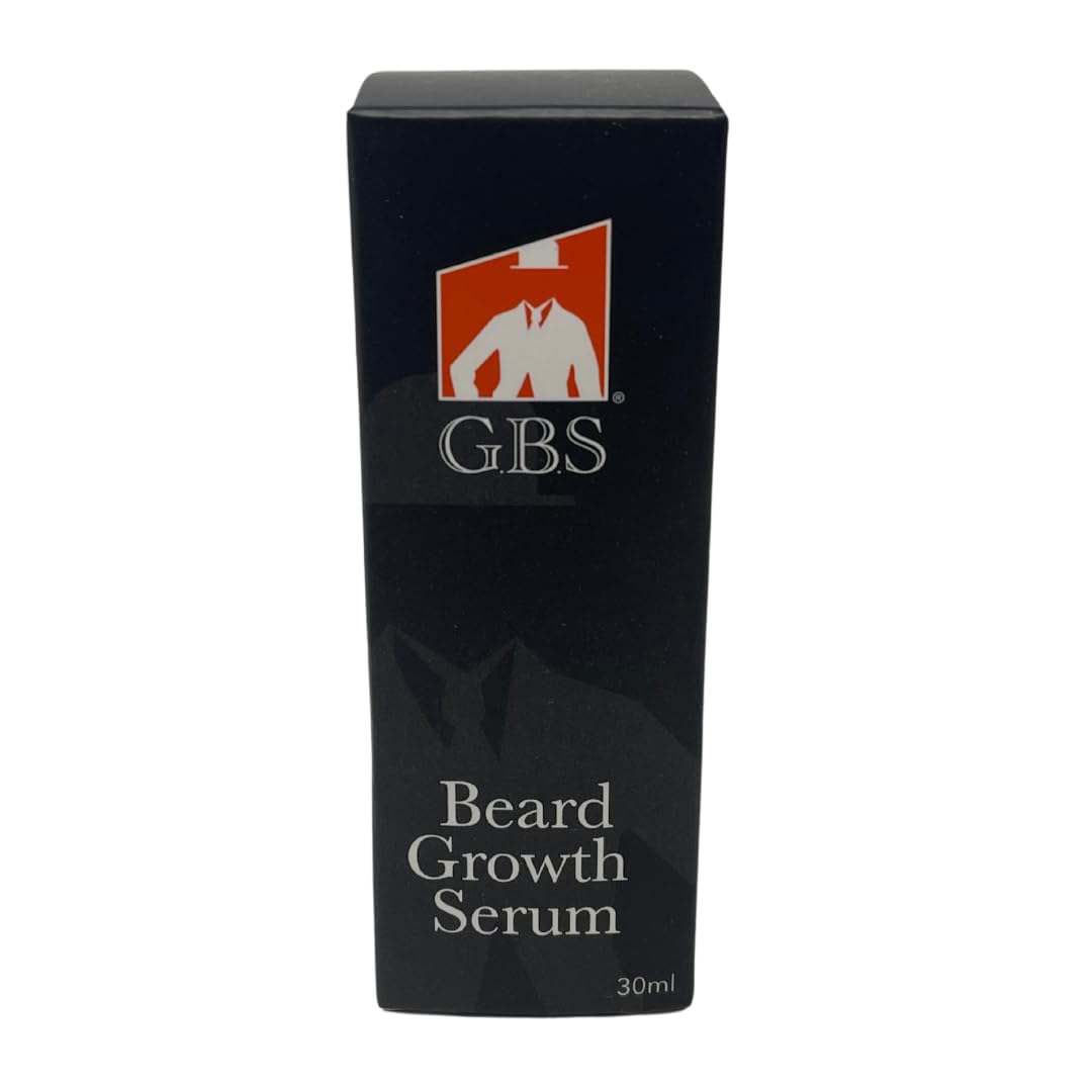 GBS Beard Oil with Premium Oval Wood Beard Brush with Boar Bristles, Round Premium Compact Wood Beard Brush, and Bamboo All Fine Beard Comb