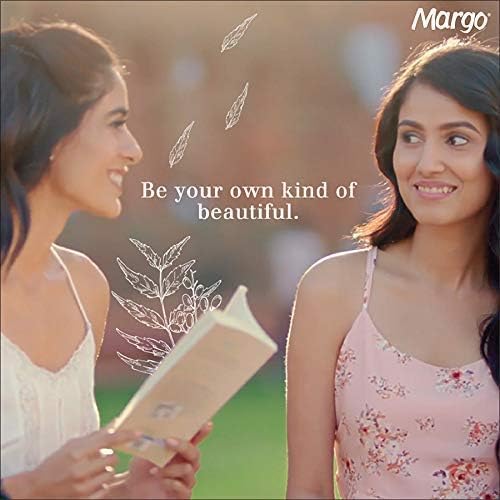 Margo Original Neem Soap 100g X 5, 500 gram | With Goodness of 1000 Neem Leaves | Infused with Vitamin E for moisturising