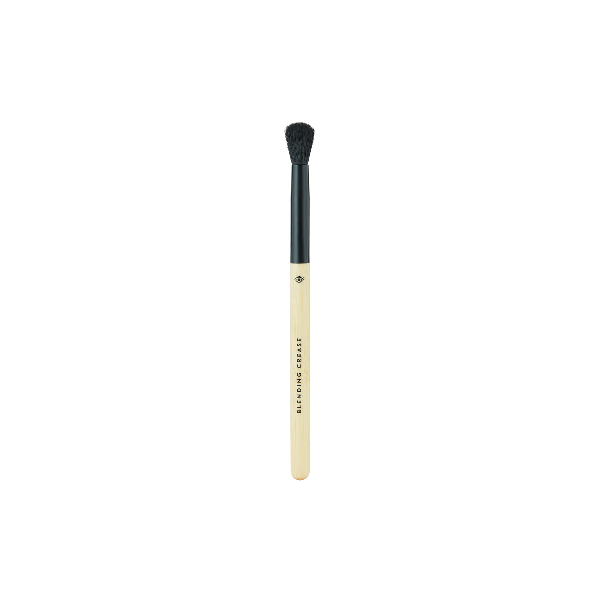 Honest Beauty Blending Crease Brush with Renewable Bamboo + Synthetic Bristles | Makeup Brush for Eyeshadow | Cruelty Free | 1 count
