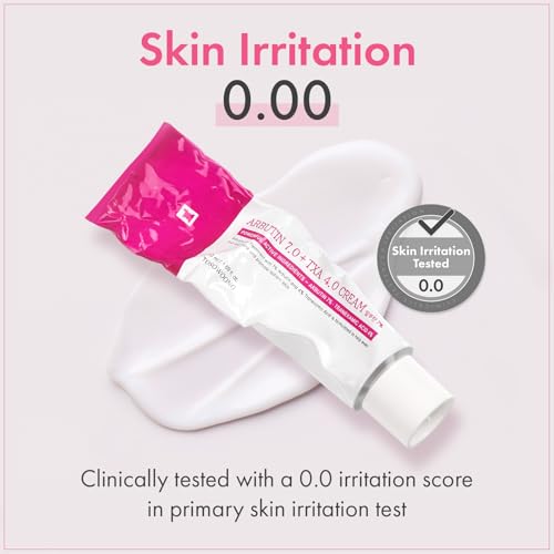 TOSOWOONG Arbutin 7% + Tranexamic Acid 4% Cream, 70,000ppm Arbutin, 40,000ppm TXA, Niacinamide, Glutathione, Dark Spots, Freckle, Blemishes, Pigmetation, Korean Skin Care, 50ml, 1.69 fl.oz.