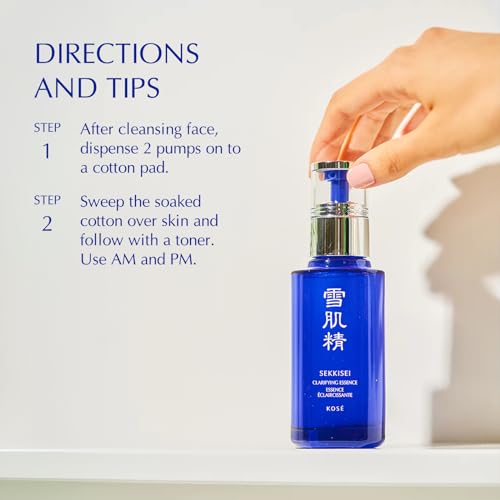 SEKKISEI Clarifying Essence, Daily Exfoliating Serum, 2.5 Ounce