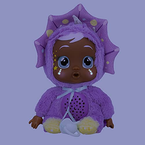 Cry Babies Goodnight Starry Sky Phoebe - 12 Sleepytime Baby Doll | Plays 5 Lullabies and Night Light Starry Sky Projection