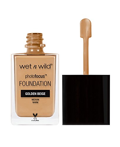 wet n wild Photo Focus Foundation, Golden Beige, 1 Fluid Ounce