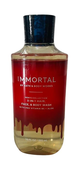 Bath & Body Works Immortal Men's 3-in-1 Hair, Face & Body Wash 10 Ounce