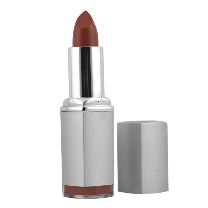 Palladio Herbal Lipstick, Smokey Rose, Rich Pigmented and Creamy Lipstick, Infused with Aloe Vera, Chamomile & Ginseng, Prevents Lips from Drying, Combats Fine Lines, Long Lasting Lipstick