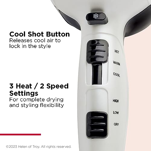 Revlon Shine Booster Hair Dryer | 1875W Smooth Blowout and Maximum Volume