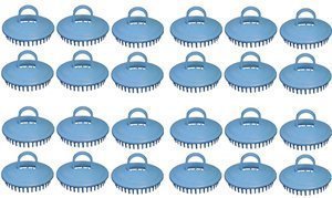 Century Shampoo Scalp Massage Brush #100 * Blue * 24 - Brushes