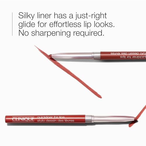 Clinique Long Lasting Quickliner Lip Liner | Non-Drying + No Sharpening, Lipblush