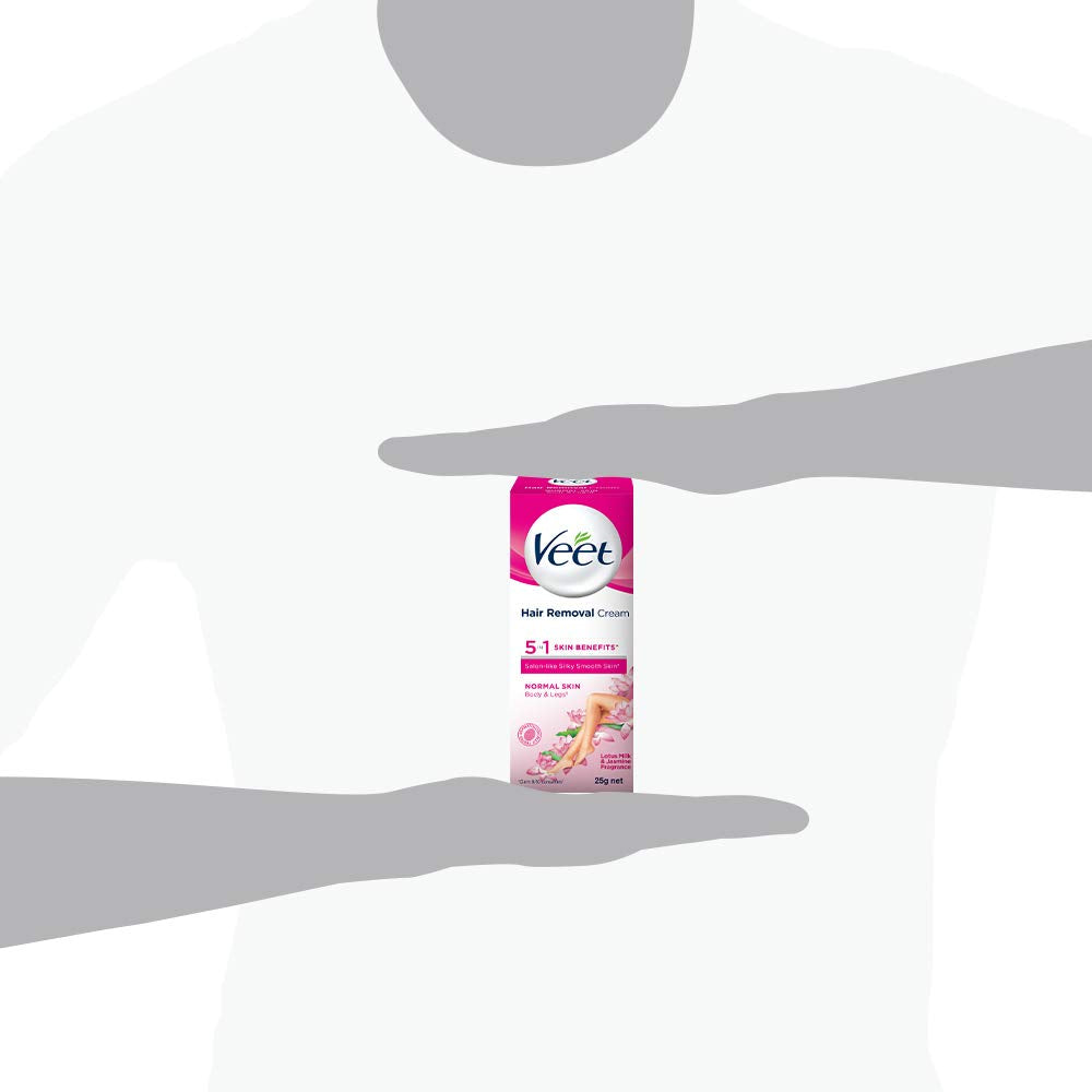 Veet Silk & Fresh Hair Removal Cream for women, Normal Skin - 25 g