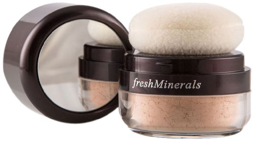 freshMinerals Mineral Powder Foundation, Natural, 6 Gram