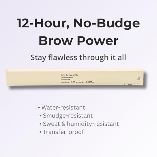 Glossier Boy Brow Arch 2-in-1 Longwear Pomade Eyebrow Pencil Warm Grey