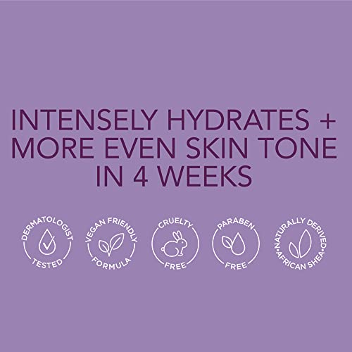 Jergens Shea and Cocoa Whipped Body Butter Lotion, Tone Enriching Hand And Body Lotion for Dry Skin, with Vitamins B3 & E, 8.5 Oz