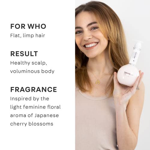 NatureLab. TOKYO Perfect Volume Conditioner: Eco-Friendly Refill Pouch: Lightweight Hair Conditioner, Build Lift, and Body to Flat, Fine, or Limp Hair I 22.9 FL OZ / 680ml