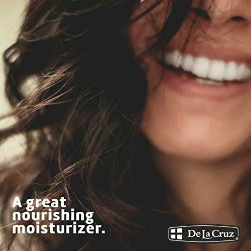 De La Cruz Pure Olive Oil - Natural Expeller Pressed Olive Oil for Hair and Skin - Lightweight Body Oil for Dry Skin 8 Fl Oz