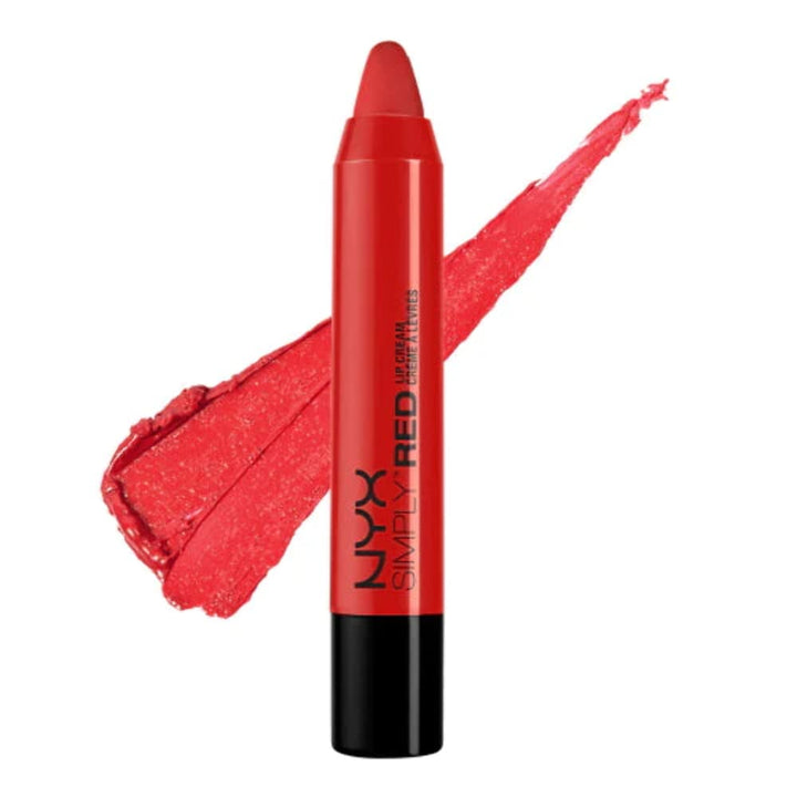 Nyx Professional Makeup Simply Red Lipstick, Knock Out, 3g