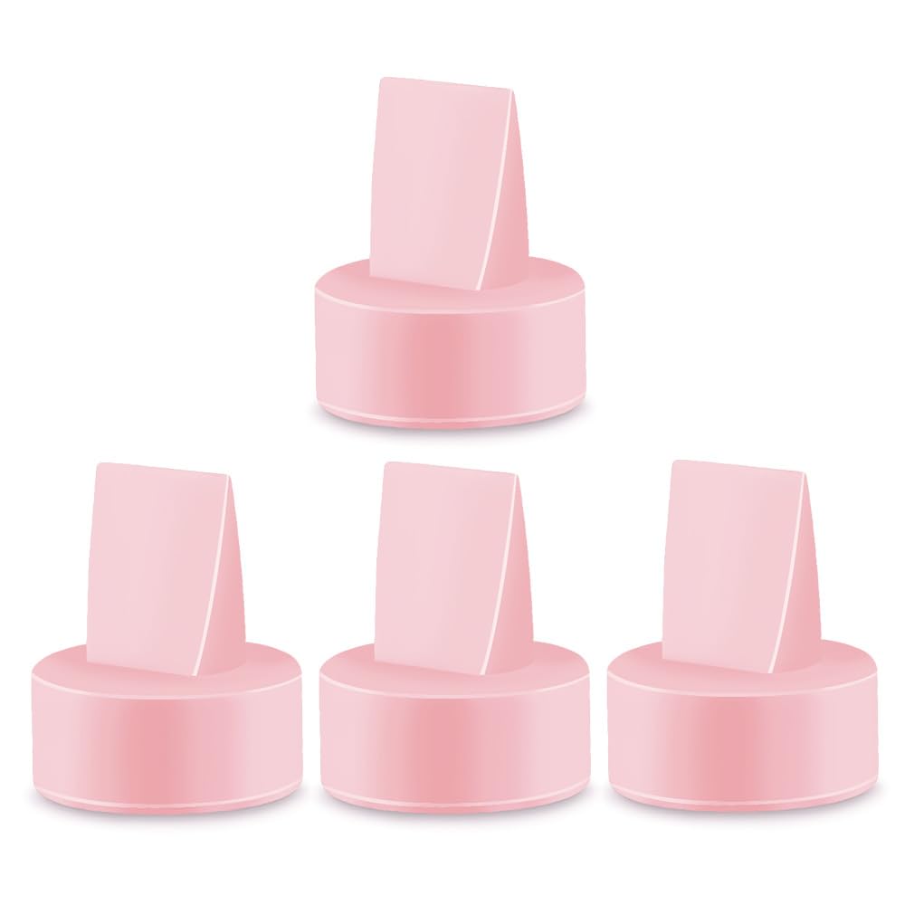 Maymom Duckbill Valves Compatible with Spectra Synergy Gold, Spectra S1 Spectra S2 Spectra 9 Plus Spectra Dew 350 Not Original Spectra Pump Parts Spectra S2 Accessories Replace Spectra Valve (Pinkx4)