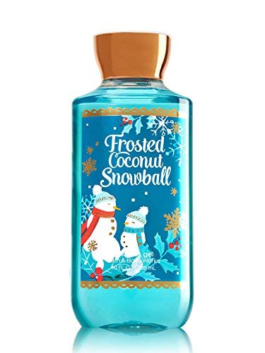 Bath and Body Works Frosted Coconut Snowball Shower Gel Body Wash 10 Ounce Full Size