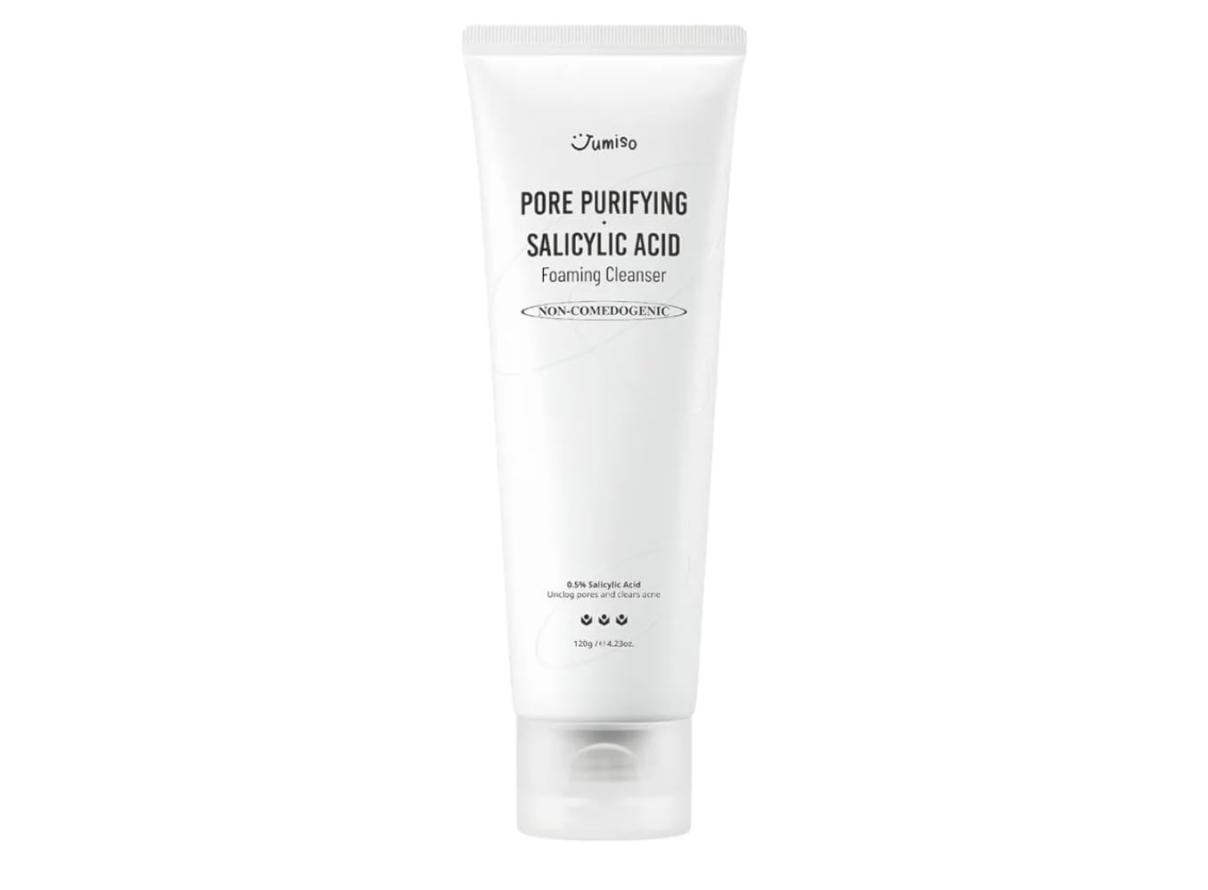 JUMISO Pore-Purifying Salicylic Acid Foaming Cleanser 120g