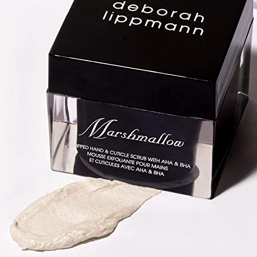 Deborah Lippmann MARSHMALLOW Whipped Hand & Cuticle Scrub with AHA & BHA