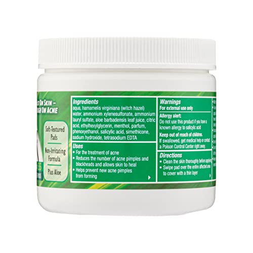 Stridex Daily Care Acne Pads with Aloe Sensitive Skin - 55 ct