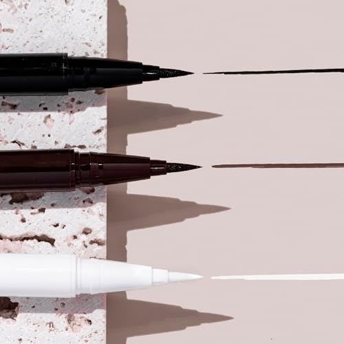 Milani The Tank Liquid Eyeliner - No-Skip Liquid Eyeliner Pen, Waterproof Formula, Makeup Pen, Long Lasting & Smudgeproof - 130 White