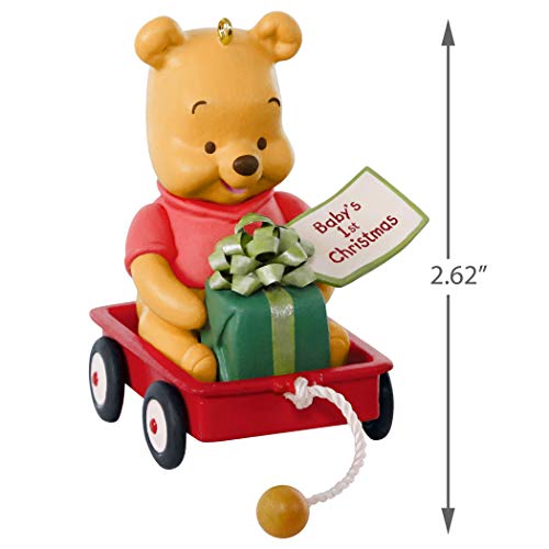 Hallmark Keepsake Ornament 2019 Year Dated, Disney Winnie The Pooh Baby's First Christmas