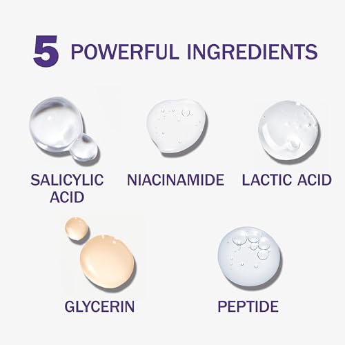 Olay Super Serum Night Repair for Face - Niacinamide, Peptide, Salicylic & Lactic Acid, Glycerin - Anti-Wrinkle, Dark Spot Reduction, Hydrating, Smooths Fine Lines, Skin Surface Renewal, 1.0 Oz