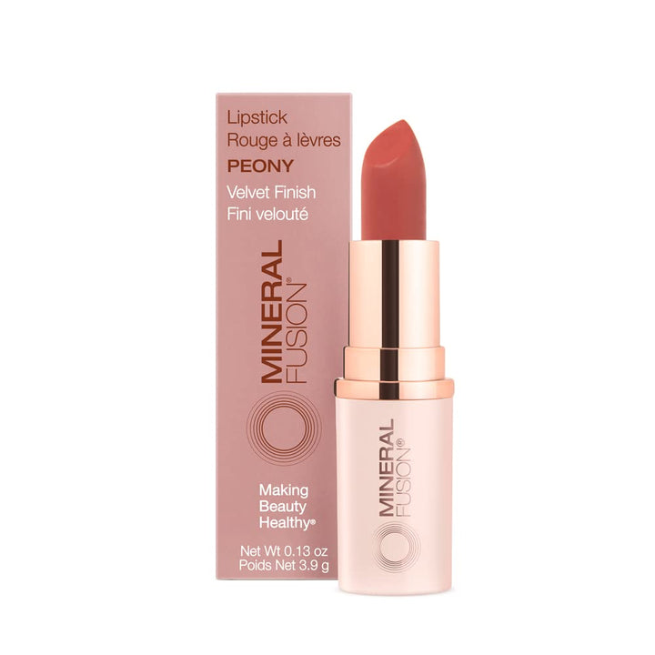 Mineral Fusion Lipstick, Peony, 0.137 Ounce (Packaging May Vary)