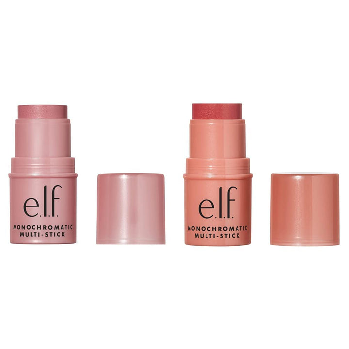 e.l.f. Monochromatic Multi Stick, Luxuriously Creamy & Blendable Color, For Eyes, Lips & Cheeks and e.l.f. Monochromatic Multi Stick, Luxuriously Creamy & Blendable Color, For Eyes, Lips & Cheeks