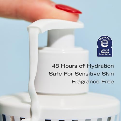 First Aid Beauty - Ultra Repair Body Lotion, Lightweight Daily Hydration Skin Protectant Colloidal Oatmeal, Gentle Eczema Nourishment & Dry Skin Moisturizer, Safe for Sensitive Skin, Unscented, 10 oz