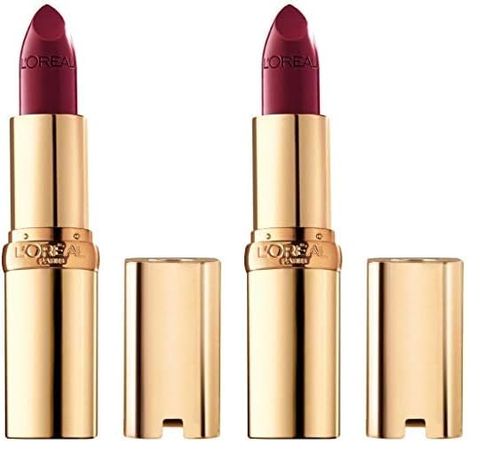 L’Oréal Paris Colour Riche Original Satin Lipstick 124 Sil Vous Plait (Pack of 2)