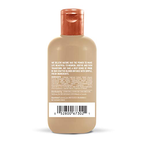 Aveeno Farm-Fresh Oat Milk Leave-In Hair Conditioner Treatment, Lightweight Moisturizer for Dry Damaged Hair, Safe for Color-Treated Hair, Sulfate, Paraben & Dye-Free