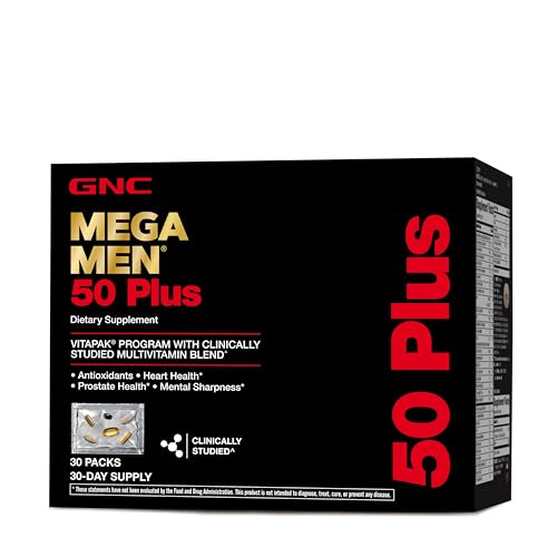 GNC Mega Men 50 Plus Vitapak Program - 30 Vitapaks