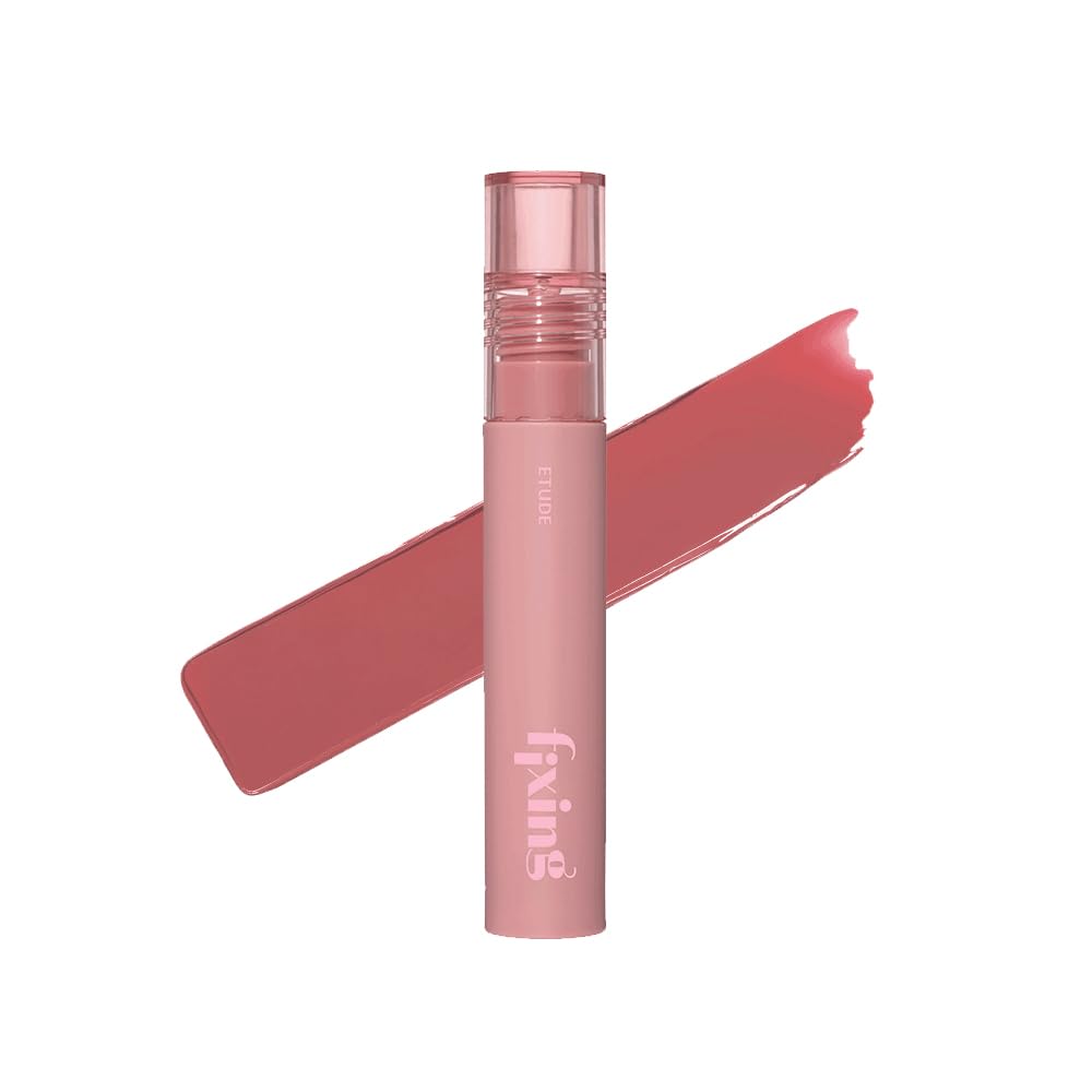 ETUDE Fixing Tint #05 Midnight Mauve (4g) | Long Lasting High Pigmented Liquid Lipstick | Waterproof Lightweight Matte Finish Lip Stain | Full Coverage | Korean Makeup, Kbeauty