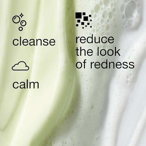 Clinique Redness Solutions Redness Regimen Skincare Set | Soothing Cleanser, 2.5 Fl Oz | Daily Relief Cream, 1 Fl Oz | Daily Protective Base Broad Spectrum SPF 15, 0.5 Fl Oz