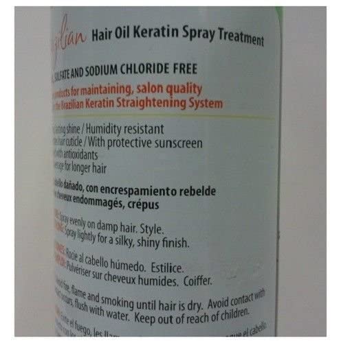 Fantasia Brazilian Keratin Spray Treatment 6 oz.