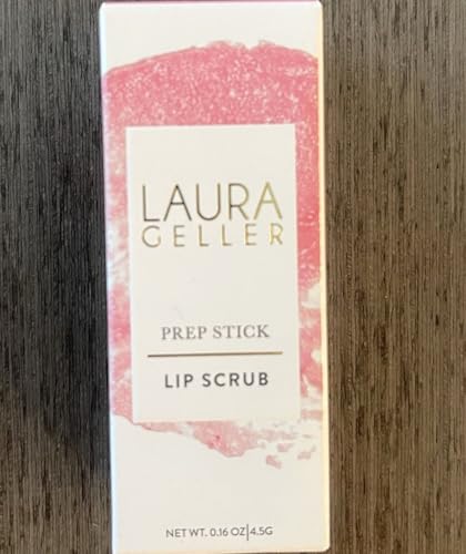 LAURA GELLER NEW YORK Prep-n-Go Lip Scrub and Tint Duo, Lips Hydrating Oil and Exfoliator, Prep Stick