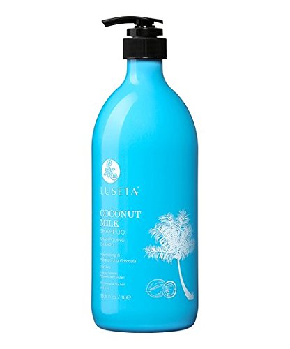 Luseta Coconut Milk Shampoo Color Safe Nourishing & Moisturizing Formula 33.8 Fl. Oz.