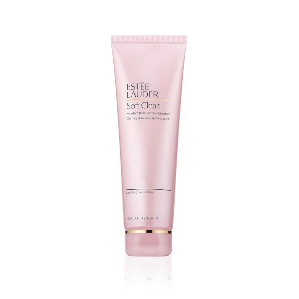 Estée Lauder Soft Clean Moisture Rich Foaming Face Wash Cleanser, 4.2 Ounce