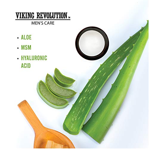 Viking Revolution Men's Eye Cream - Natural Anti-Aging, Dark Circle Treatment, Reduces Puffiness & Crowsfeet - 6ml