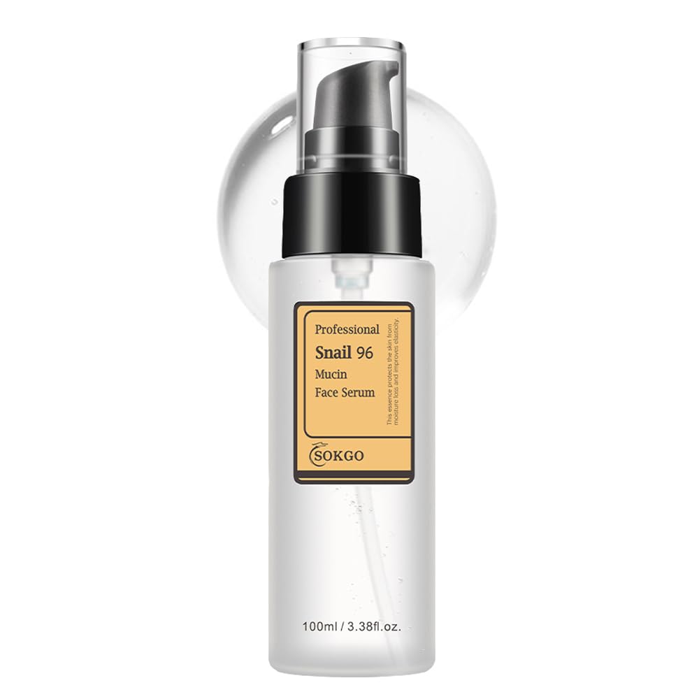 Professional Snail Mucin Serum, Intensive Hydration and Repair for Healthy Skin (1PCS)