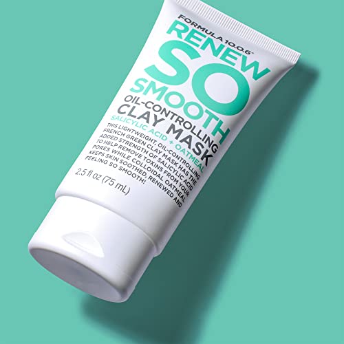 FORMULA 10.0.6 - Renew So Smooth Oil-Controlling Clay Mask 2.54 fl oz (75ml)