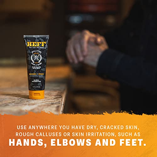 HEFF Hand Elbow Foot Formula Moisturizing Lotion, 4 oz., 2 Pack – For Dry, Flaky Skin, Paraben-Free, Dry Skin Relief, black