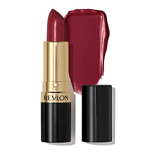Revlon Super Lustrous Lipstick, Creamy Formula For Soft, Fuller-Looking Lips, Moisturized Feel, 630 Raisin Rage, 0.15 oz