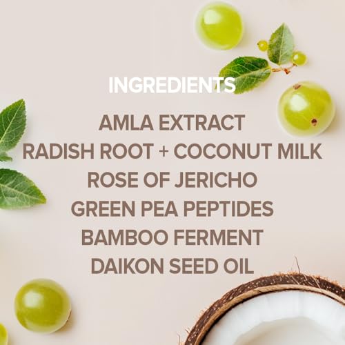 Hairprint Amla Butter Conditioner | Thickens & Adds Volume | Nourishing Scalp Treatment | Antioxidant-Rich Amla, Meadowfoam Oil & Rose of Jericho | Dye-Free and Non-Toxic Formula (8 Fl Oz)