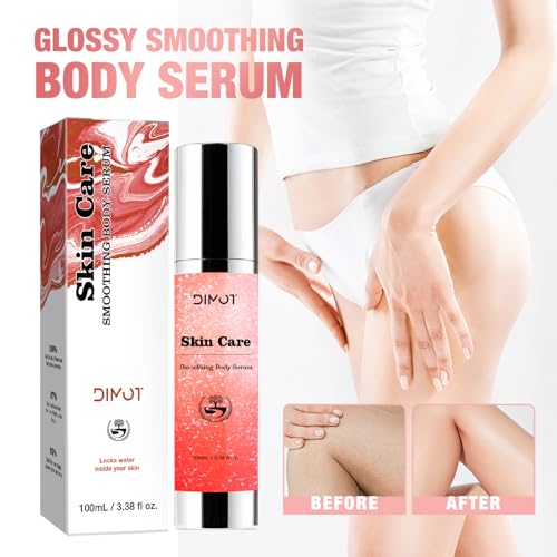 Body Serum for Wrinkles, Smoothing Body Serum for Wrinkles, Anti-Aging & Wrinkle Smoothing Formula, Infused with Hyaluronic Acid, Glycerin, Vitamin E, Hydrating & Firming, 100ml (1PC)