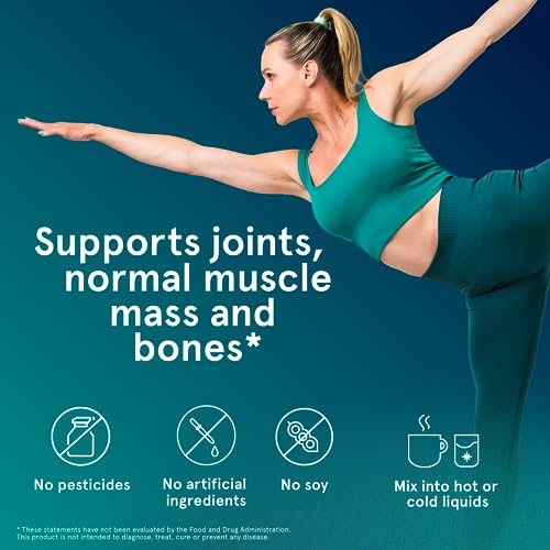 Puori - CP1 Pure Collagen Peptides Powder - Hair, Skin, Nails - Joint, Bones Support - Hydrolyzed Protein, Unflavored, 30 Servings