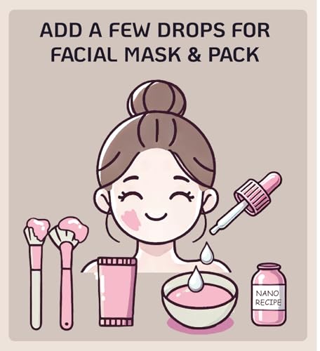 Nano Recipe Salmon PDRN (Salmon DNA) Concentrate 100,000 ppm | Mix 1-2 Drops with Your Skincare | MTS Roller Ampoule