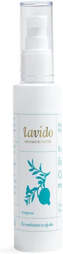 Lavido Purifying Face Cleanser Pomegranate Peel, Orange Blossom, and Carrot Purifying Face Cleanser