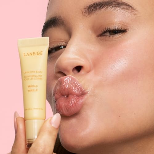 LANEIGE S’more Kisses Set: Hydrating Chocolate Lip Sleeping Mask & Vanilla Lip Glowy Balm